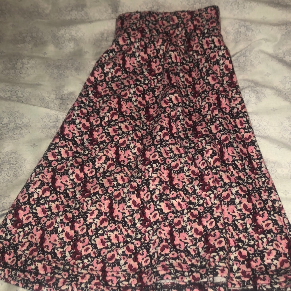 A flower skirt